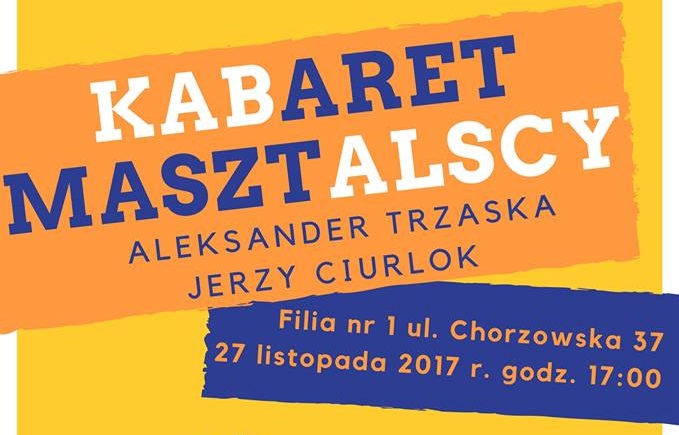 Kabaret Masztalscy w Miejskiej Bibliotece