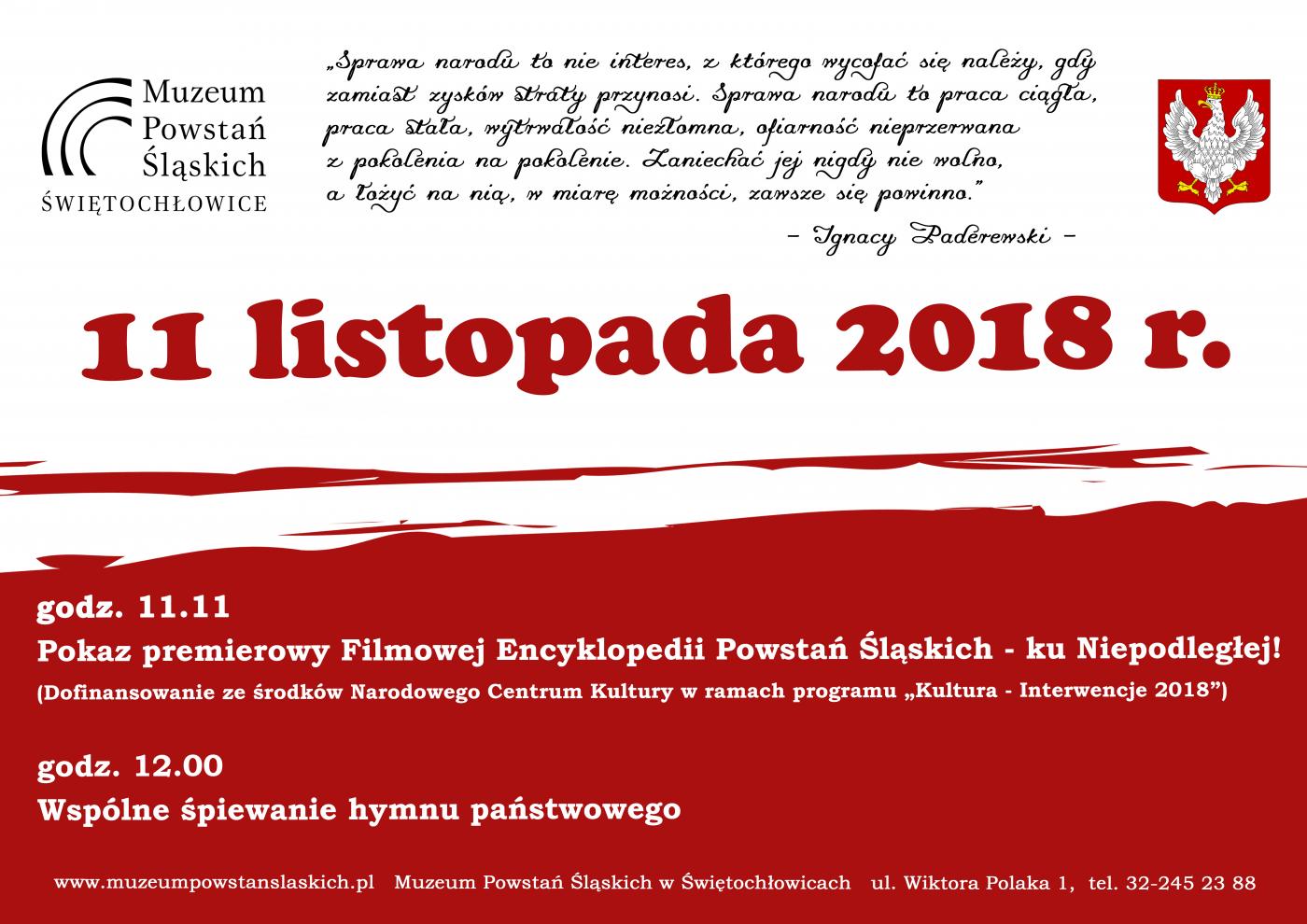 11 listopada w Świętochłowicach