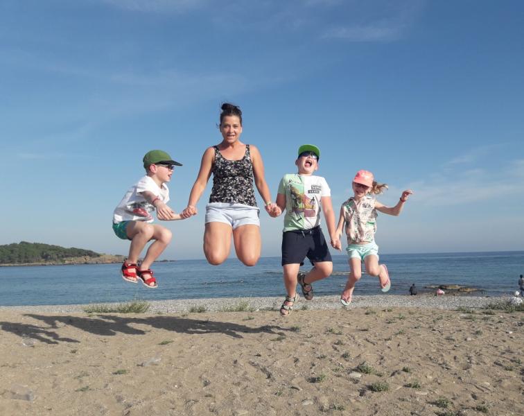 Agata, Lena, Oskar i Kacper