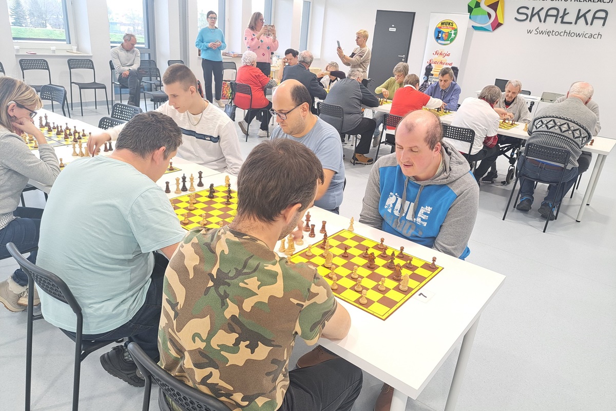 Finał Grand Prix w Warcabach 64-polowych na OSiR Skałka - fotoreportaż