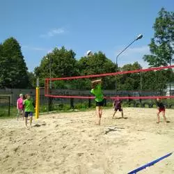 Sportowa walka na piasku