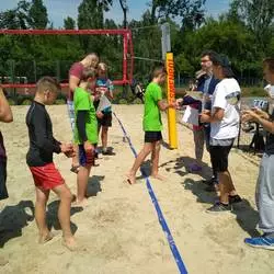 Sportowa walka na piasku