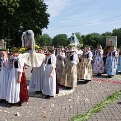 Piękna procesja Bożego Ciała na Lipinach