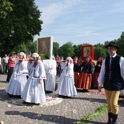 Piękna procesja Bożego Ciała na Lipinach