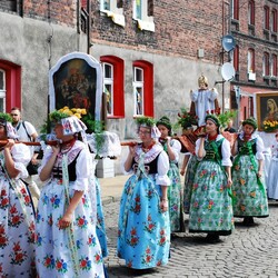 Procesja Bożego Ciała w Lipinach