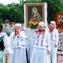 Procesja Bożego Ciała w Lipinach