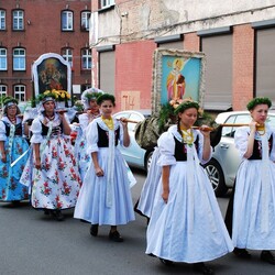 Procesja Bożego Ciała w Lipinach