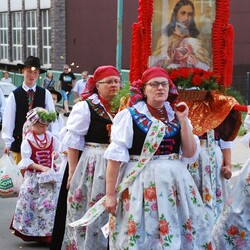 Procesja Bożego Ciała w Lipinach