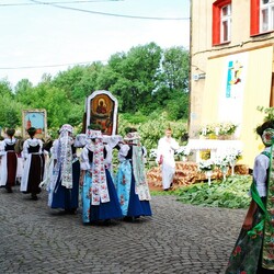 Procesja Bożego Ciała w Lipinach