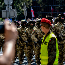 Defilada w Katowicach - Święto Wojska Polskiego [ZDJĘCIA]