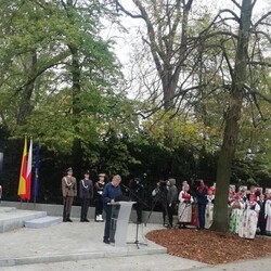 Odsłonięcie pomnika Wojciecha Konfartego