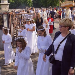 Procesja Bożego Ciała w Lipinach