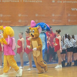 Mecz siatkówki pomiędzy sztabami WOŚP