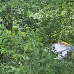 Poważny wypadek wiatrakowca w Świętochłowicach. Intensywna akcja ratunkowa