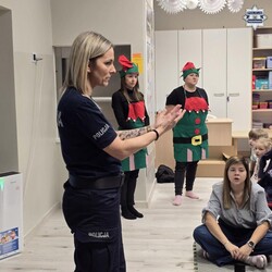 O zimowym bezpieczeństwie w Przedszkolu Miejskim nr 4