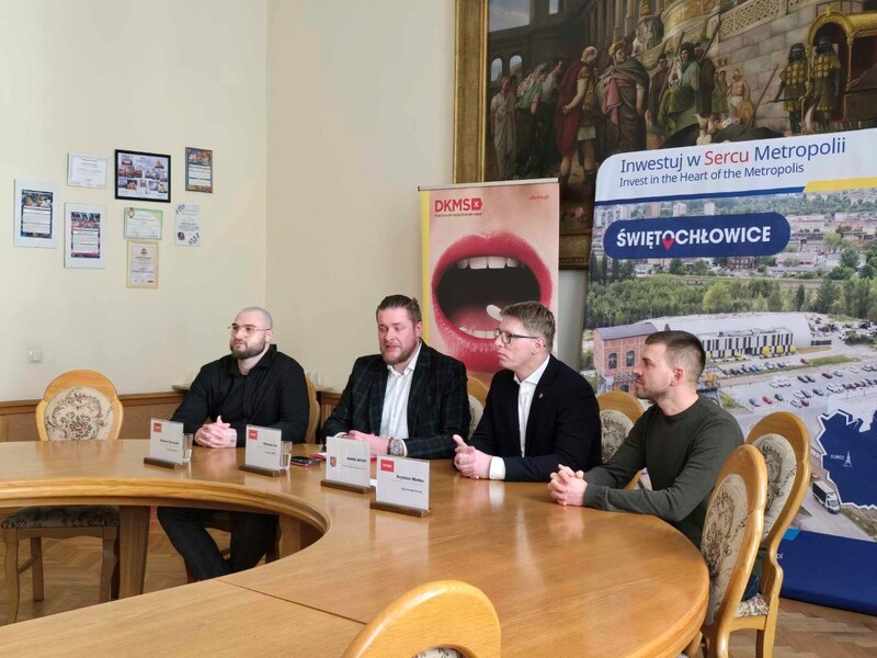 Akcja rejestracji dawców szpiku w Świętochłowicach – tylko 5% mieszkańców zarejestrowanych