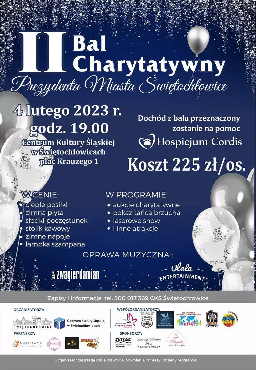 Bal charytatywny Prezydenta Miasta Świętochłowice powraca po 2 latach