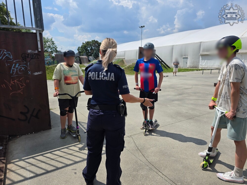 Bezpieczny skatepark. Świętochłowice edukują młodzież!
