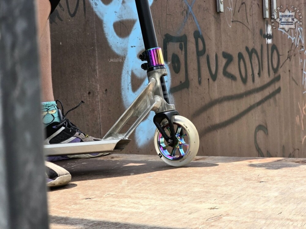 Bezpieczny skatepark. Świętochłowice edukują młodzież!
