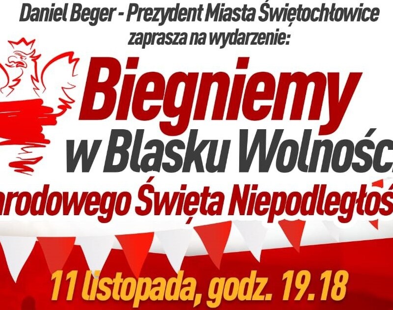 Bieg Niepodległości 2025 – pokonaj 1918 m w blasku biało-czerwonych świateł