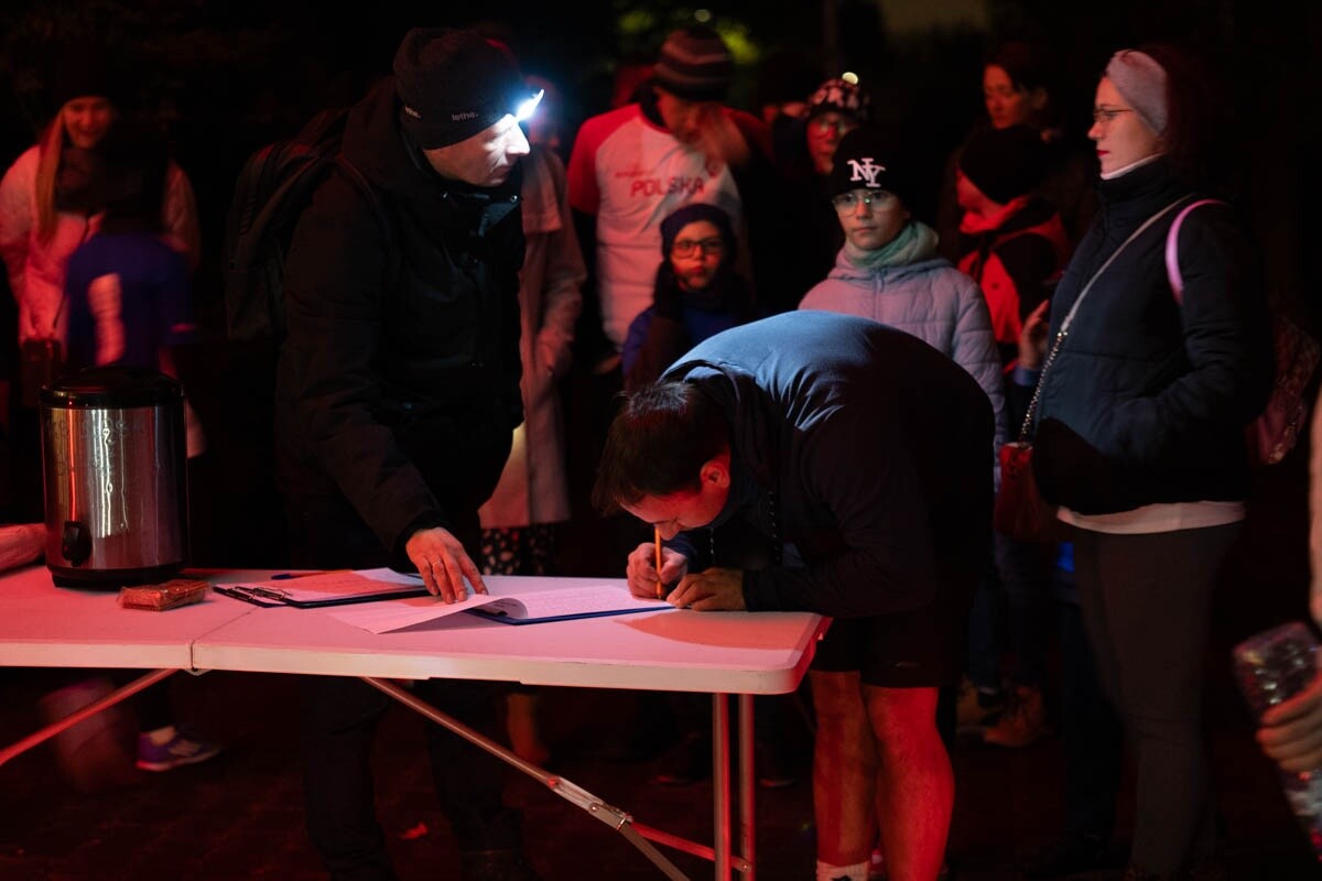 Bieg Niepodległości „Biegniemy w blasku wolności” w Świętochłowicach. / fot. Marek Faber