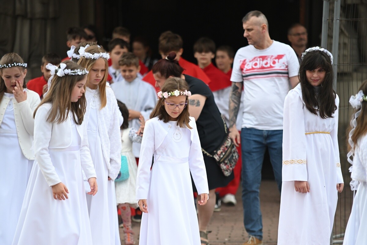 Tradycyjna procesja Bożego Ciała w Lipinach. / fot. Marek Faber / Krzysztof Faber