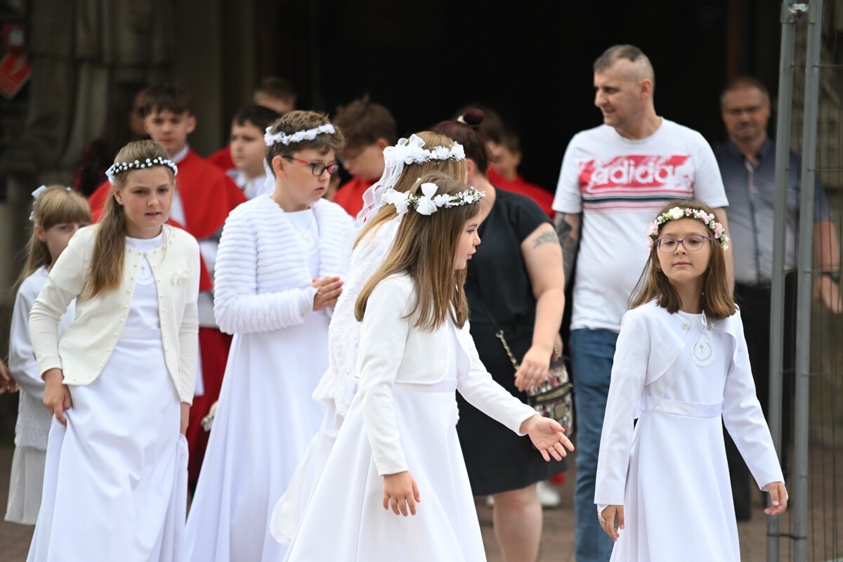 Tradycyjna procesja Bożego Ciała w Lipinach. / fot. Marek Faber / Krzysztof Faber
