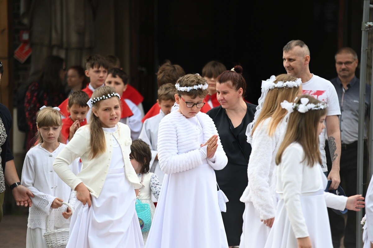 Tradycyjna procesja Bożego Ciała w Lipinach. / fot. Marek Faber / Krzysztof Faber