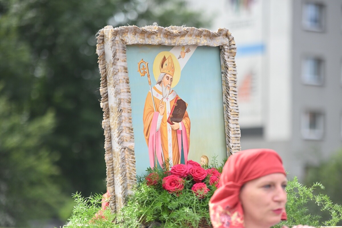 Tradycyjna procesja Bożego Ciała w Lipinach. / fot. Marek Faber / Krzysztof Faber