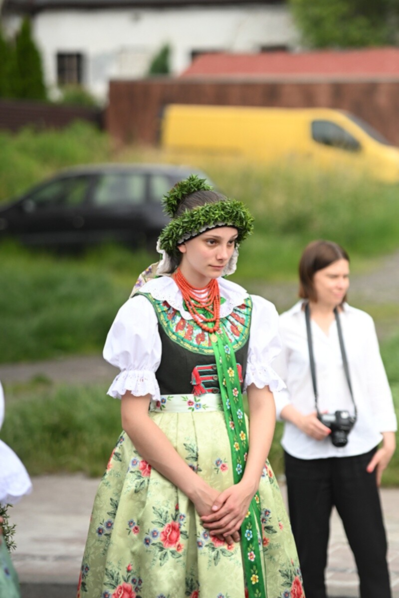 Tradycyjna procesja Bożego Ciała w Lipinach. / fot. Marek Faber / Krzysztof Faber