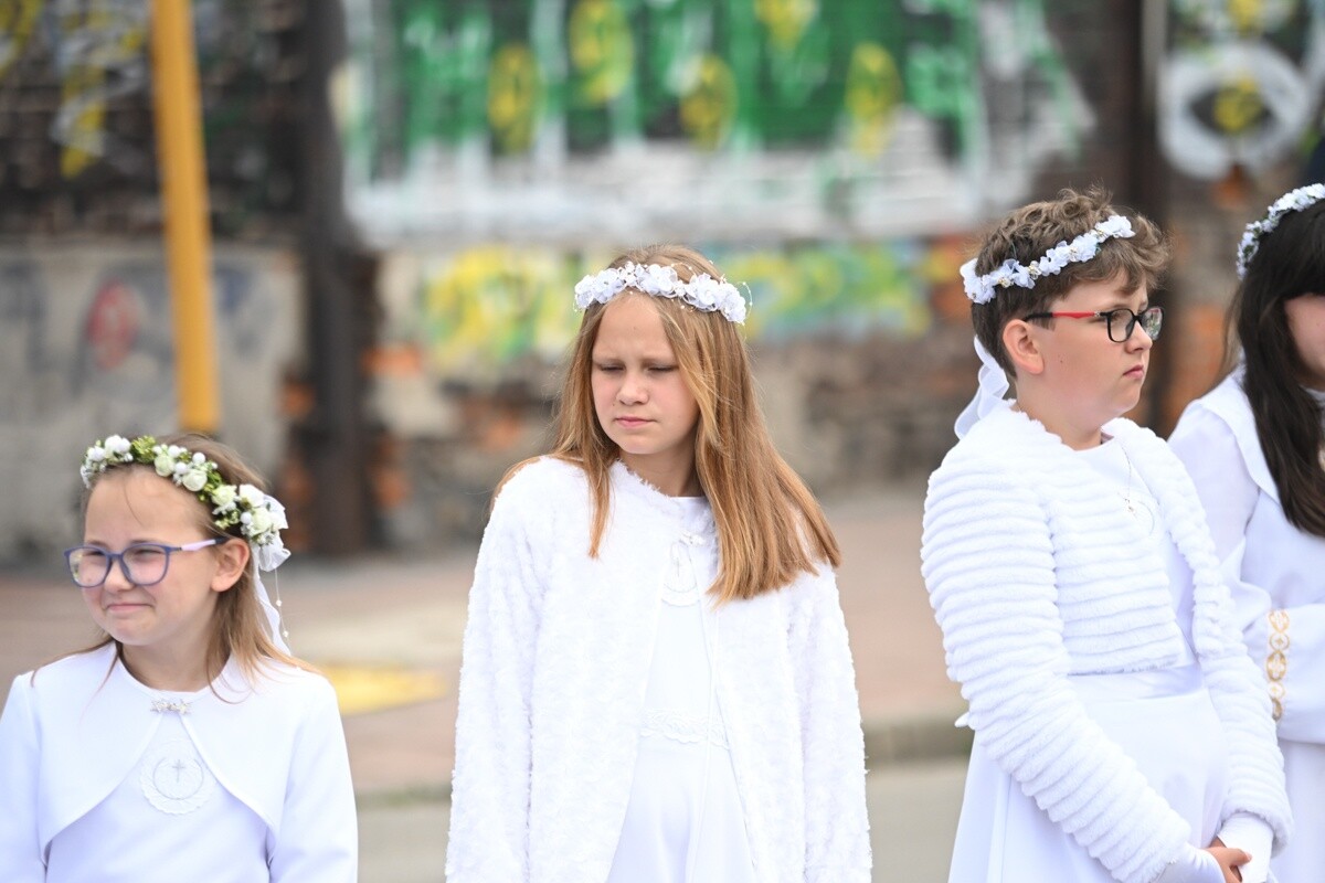 Tradycyjna procesja Bożego Ciała w Lipinach. / fot. Marek Faber / Krzysztof Faber