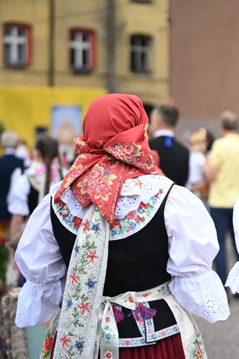 Tradycyjna procesja Bożego Ciała w Lipinach. / fot. Marek Faber / Krzysztof Faber