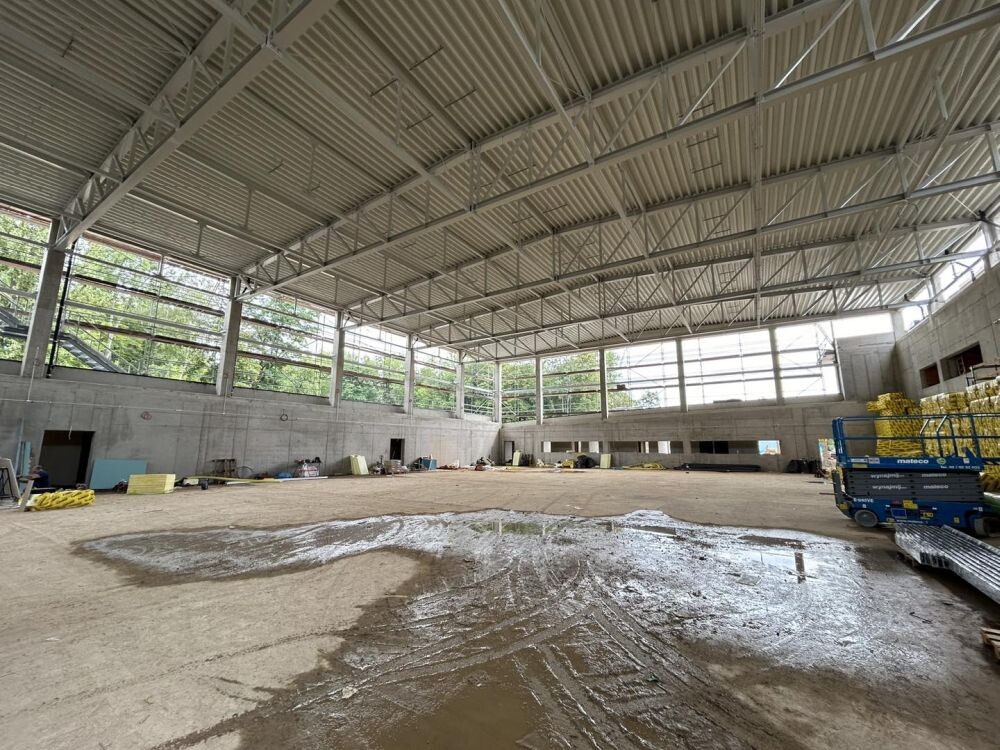 Budowa Hali Sportowej na Skałce/fot. FB Daniel Beger