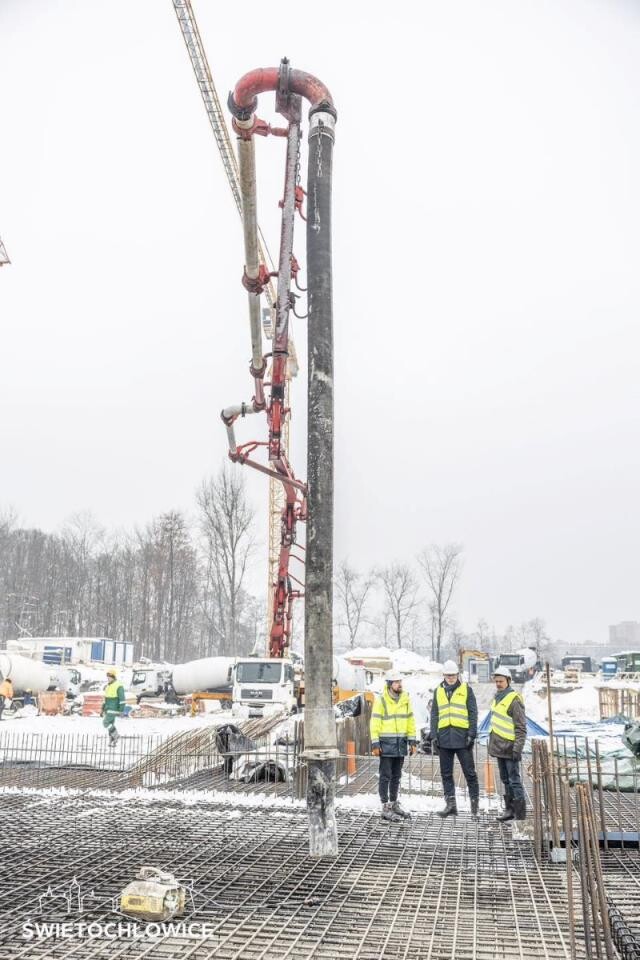 Trwa budowa hali widowiskowo-sportowej. Na jakim etapie są prace? / fot. Daniel Beger FB