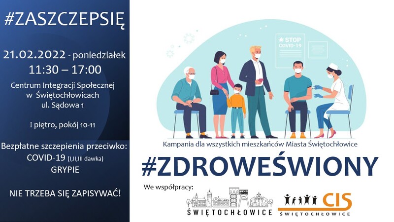 Darmowe szczepienia przeciwko Covid-19 oraz grypie w CIS