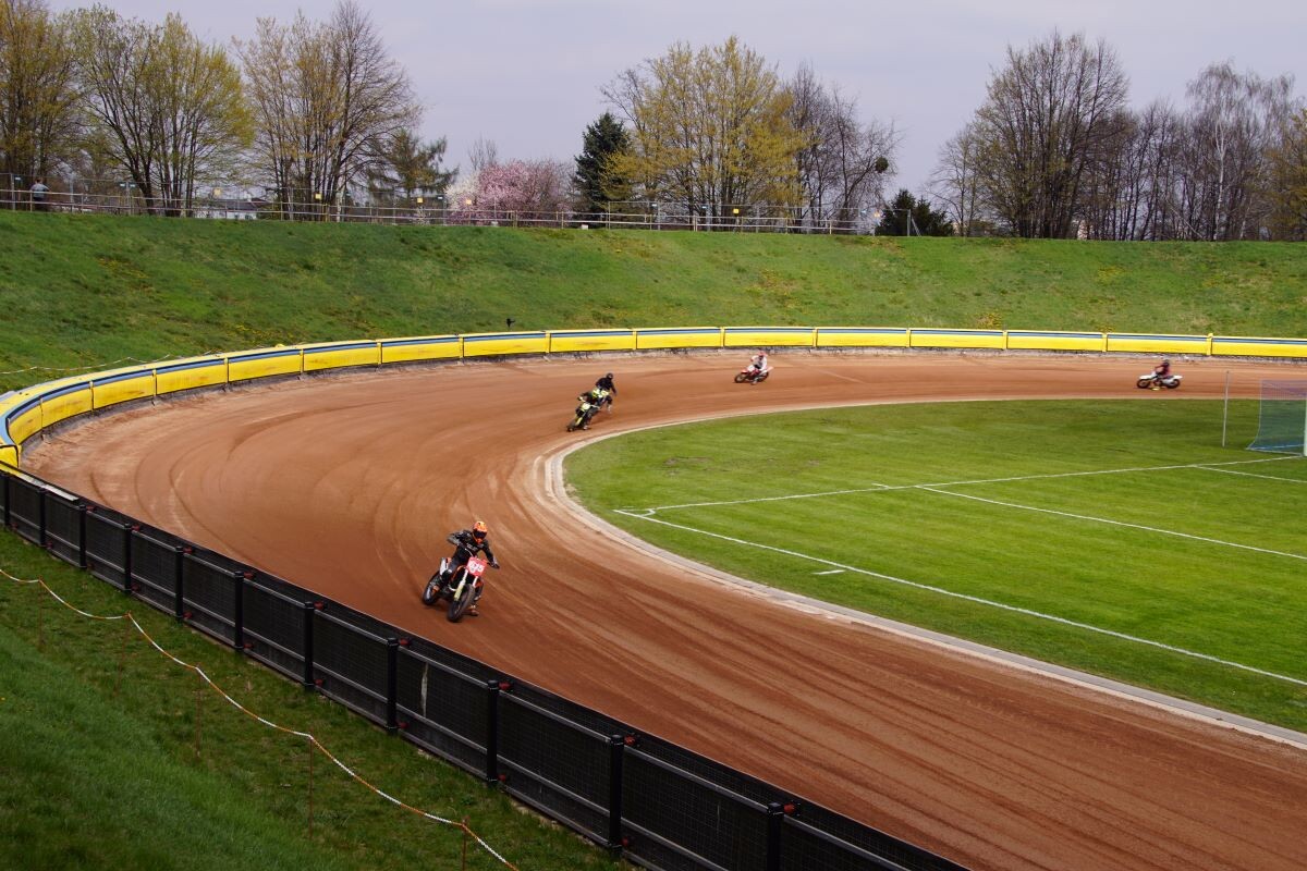 Na Stadionie im. Pawła Waloszka odbył się Flat Track Practice Day!