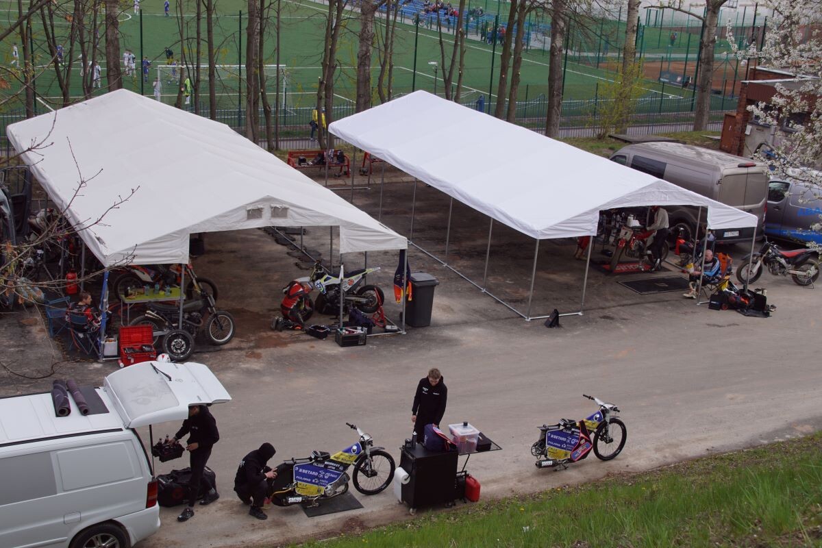 Na Stadionie im. Pawła Waloszka odbył się Flat Track Practice Day!