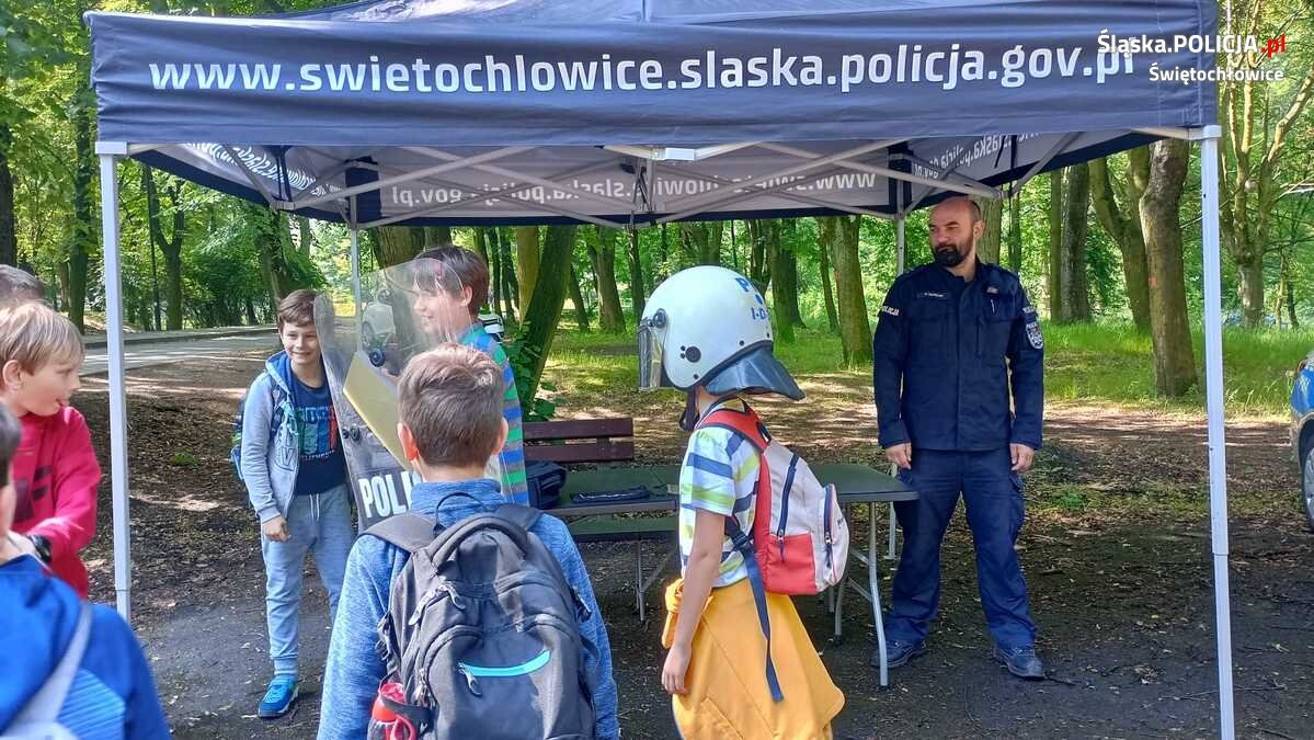 Bezpieczny wypoczynek / fot. KMP Świętochłowice