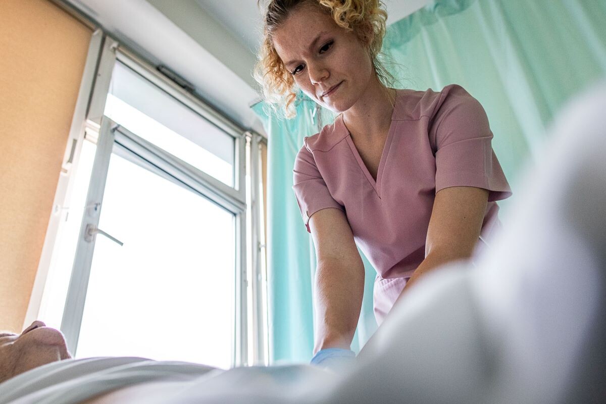 Studenci na praktykach w ZOZ Świętochłowice / fot. ZOZ Świętochłowice