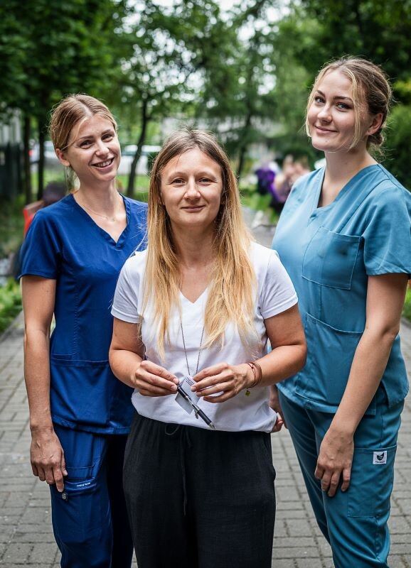 Studenci na praktykach w ZOZ Świętochłowice / fot. ZOZ Świętochłowice