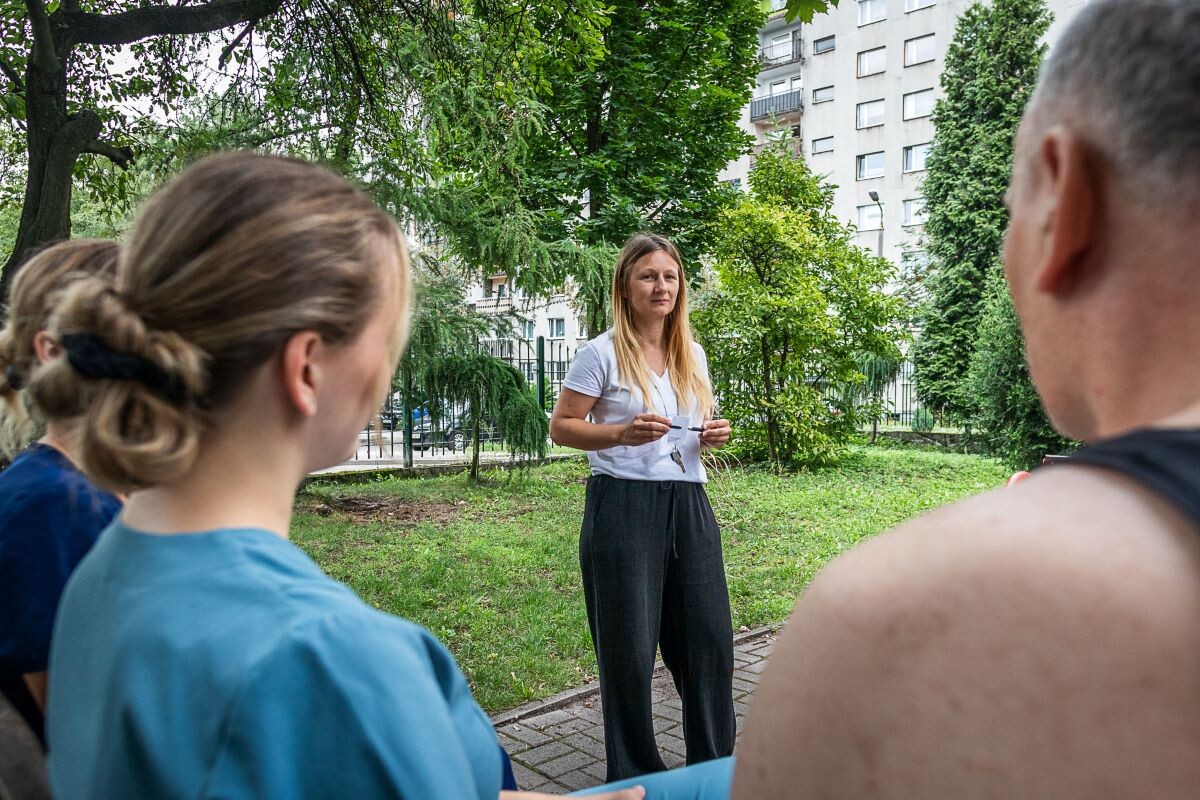 Studenci na praktykach w ZOZ Świętochłowice / fot. ZOZ Świętochłowice