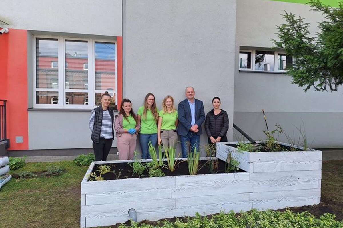 Ogrody Deszczowe GZM w SPS nr 10 / fot. SPS nr 10