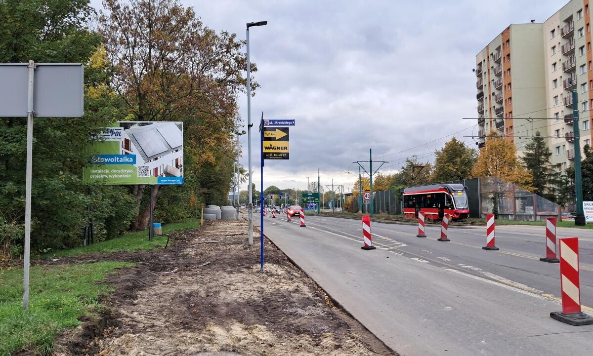 Aktualny stan prac remontowych prowadzonych na ulicy Bytomskiej