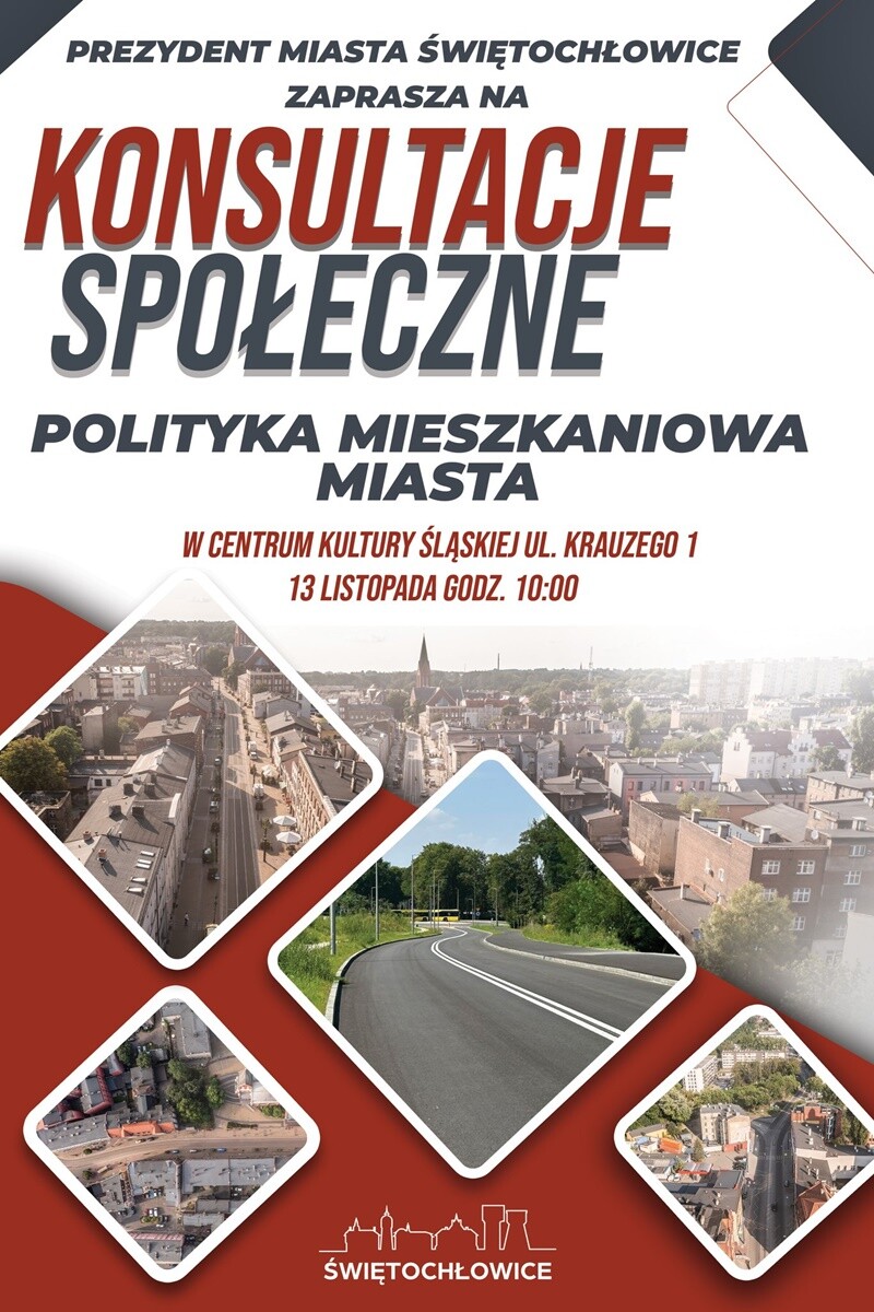 Konsultacje Społeczne / fot. FB UM Świętochłowice