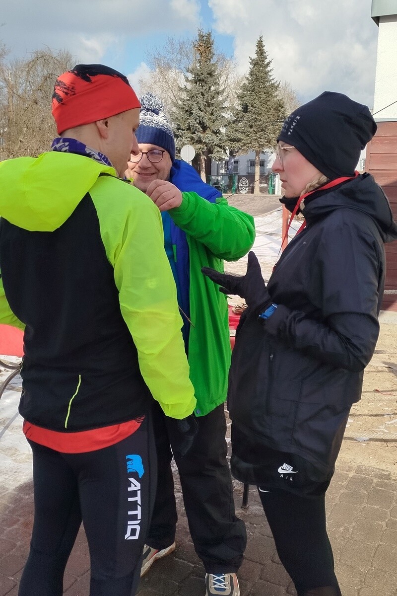 Walentynkowy bieg dla par / fot. FB OSiR Skałka