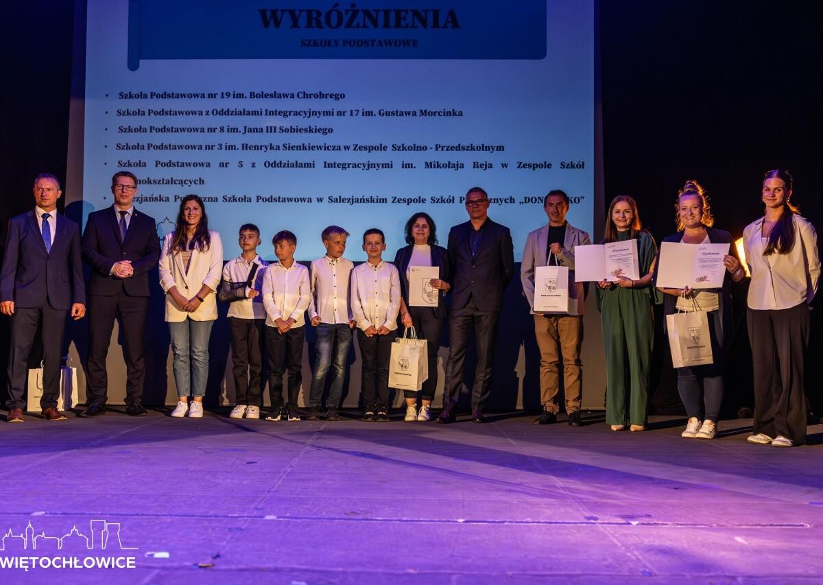 Za nami gala „Młodzi Kreatywni”, podczas której uhonorowano świętochłowickie szkoły / fot. Daniel Beger FB