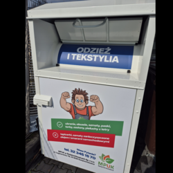 Kontenery na odzie&#380; i tekstylia: znajdziesz je w 34 miejscach na terenie &#346;wi&#281;toch&#322;owic