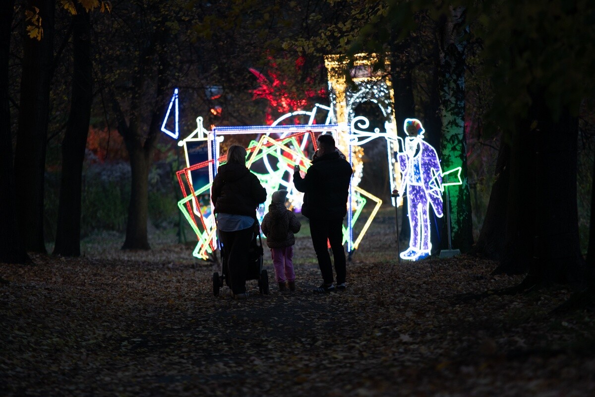 Lumina Park na Śląsku – Akademia Pana Kleksa rozświetliła Świętochłowice. / fot. Marek Faber