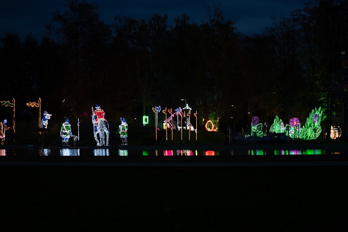 Lumina Park na Śląsku – Akademia Pana Kleksa rozświetliła Świętochłowice. / fot. Marek Faber