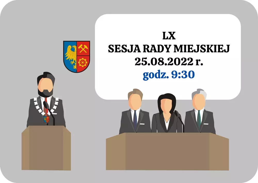 LX sesja Rady Miejskiej w Świętochłowicach / fot. UM Świętochłowice